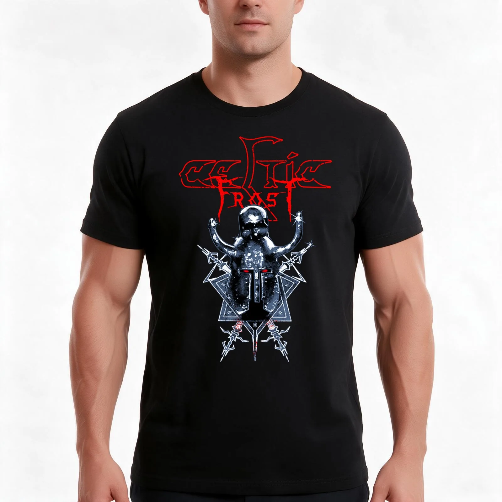 To Mega Therion Helmet by Celtic Frost - Classic Old School Pre Black 80s Metal T-Shirt, Summer Casual Cotton Tee, 100% Cotton