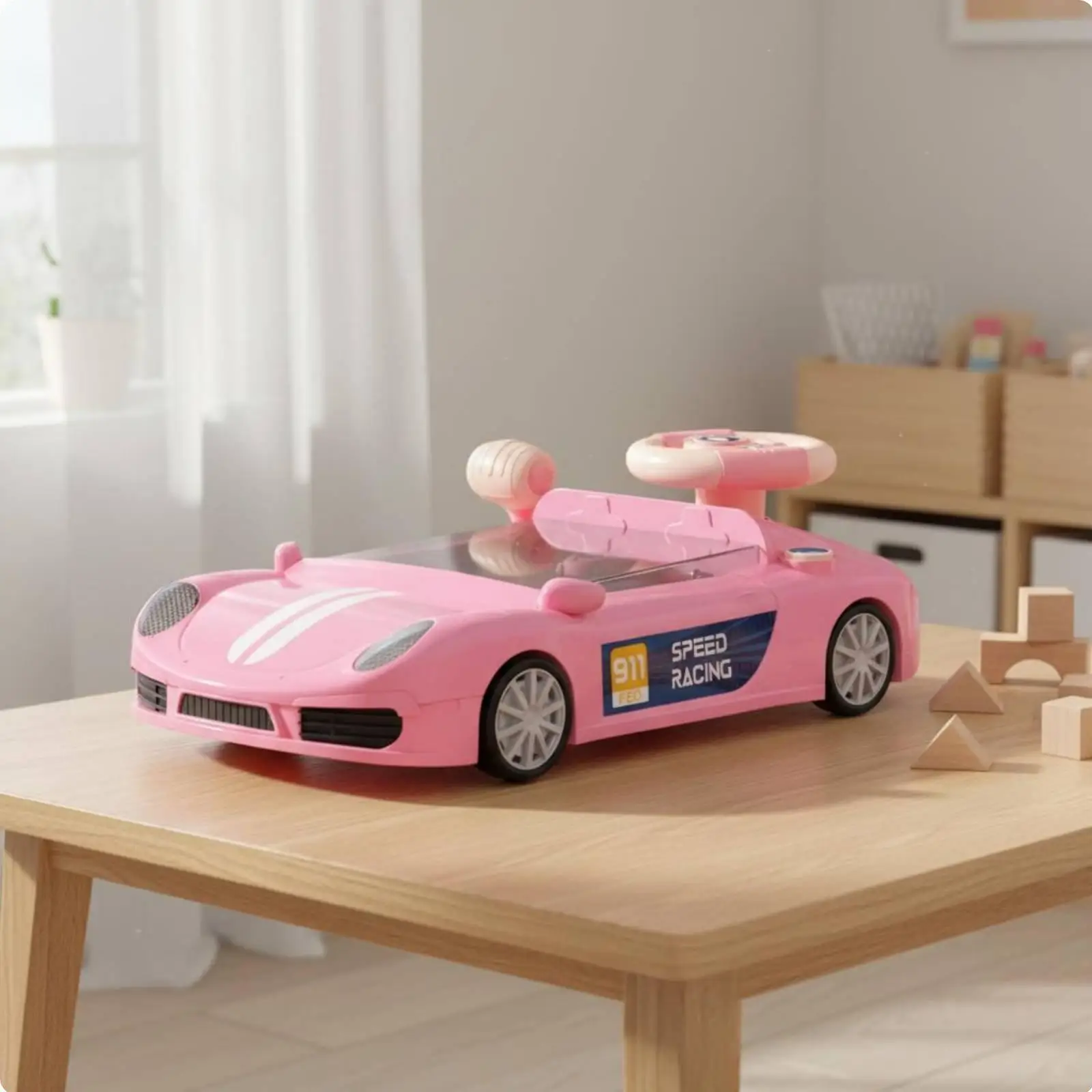 Electric Driving Adventure Toy Adjustable Speed Simulated Driving Toy