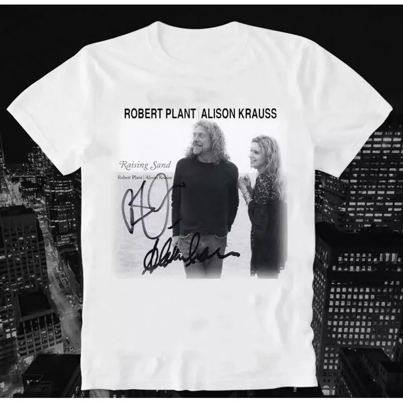 Alison Krauss Robert Plant Raising Sand T Shirt All Size S To 5Xl Md69