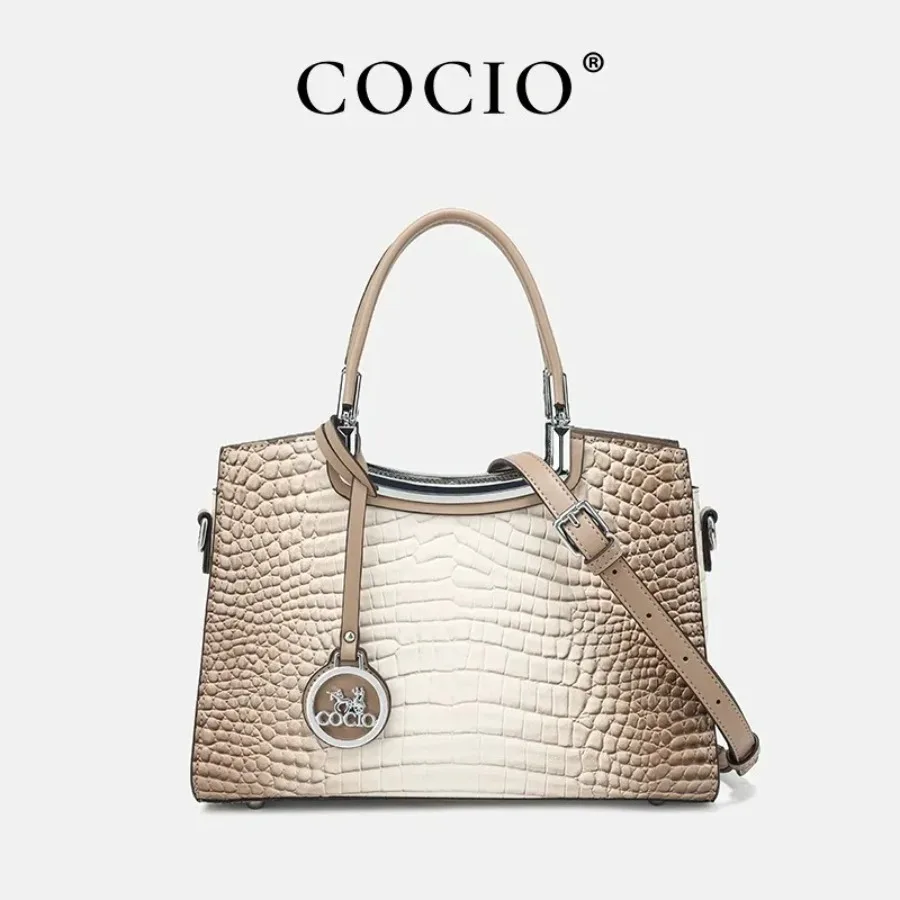 COCIO new Himalayan white handbag European and American temperament women's bags