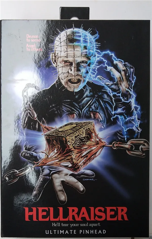 Originate Neca Figure Hellraiser Ultimate Pinhead He'Ll Tear Your Soul Action Figure Model Toys Joint Movable Christmas Gifts