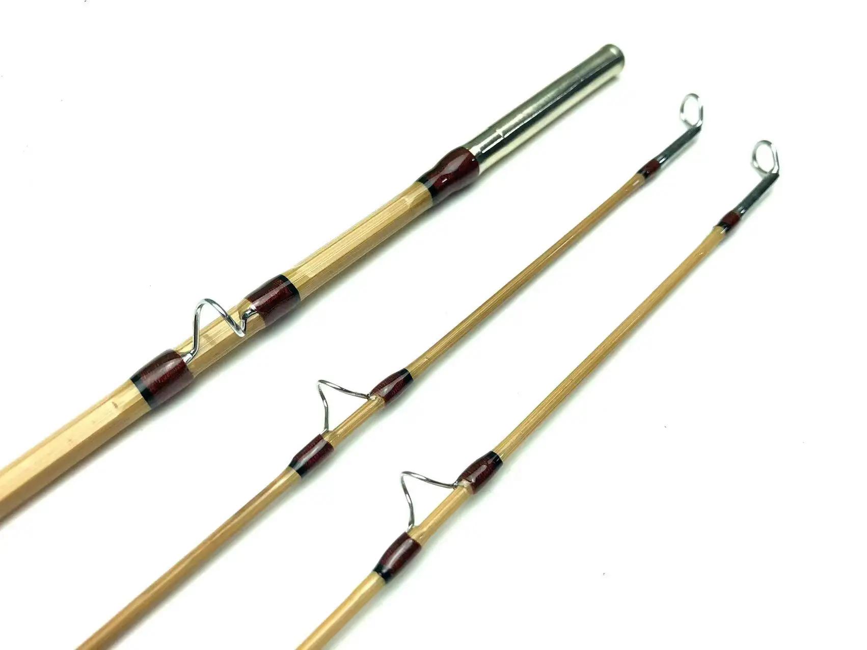 Imagem -06 - Zhusrods-hand Made Bamboo Fly Rods 2-seções 2dica o Preço Normal é 197 Apenas o Preço Especial é 157 60 76 Seções