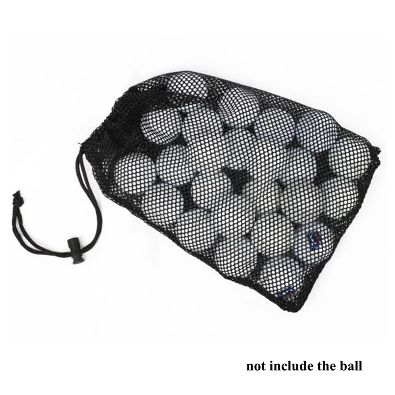 Sac de rangement en maille pour balles de tennis, nylon polyvalent, sac à cordon de proximité, sans Ik, 1PC