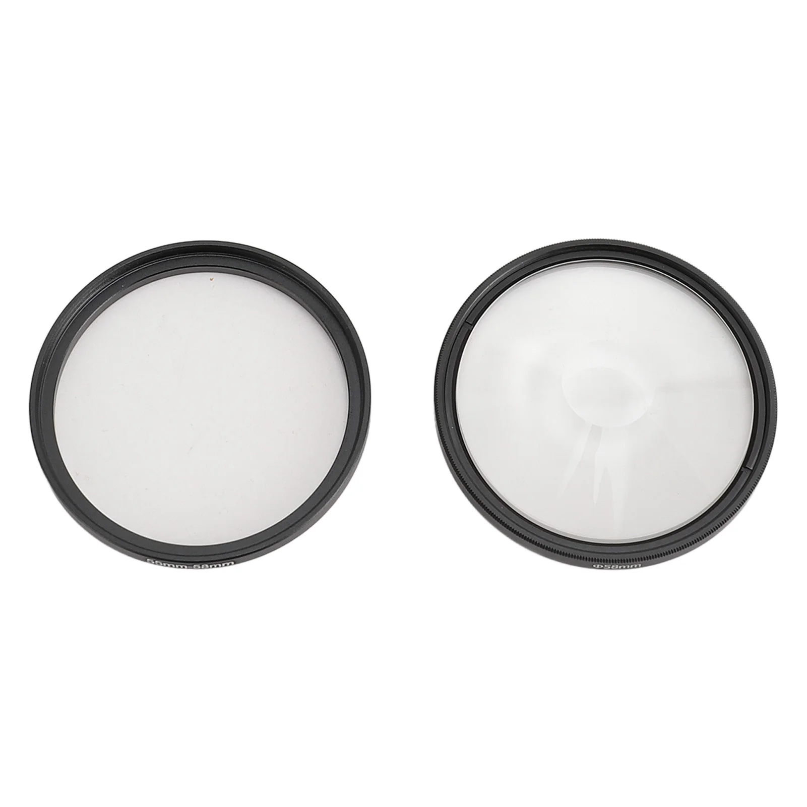 Prism Lens Filter  Oil Resistant Coating Effects Prism Lens Halo Frame Effect Twist Blur 55mm Double Sided for Photography