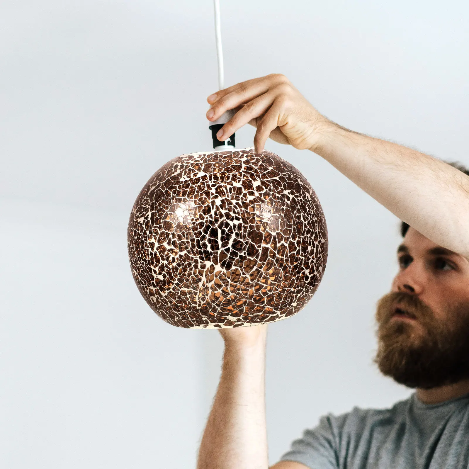 Glass Lampshade Wal…