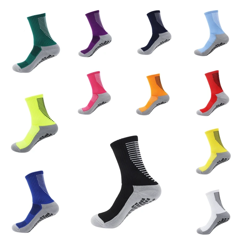 

New Men Anti Slip Football Socks Sport Socks Non-slip Soccer Socks