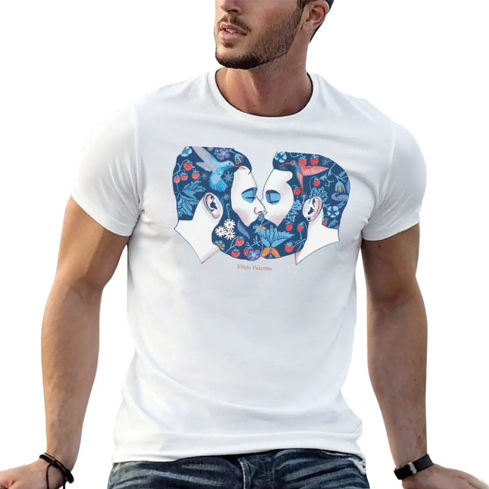 B?rte in der Liebe T-Shirt Plus Size Summer Casual T-Shirt
