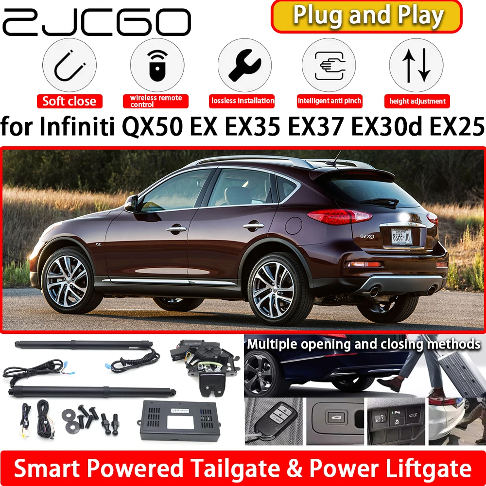 for Infiniti QX50 EX EX35 EX37 EX30d EX25 Nissan Skyline Crossover Electric Powered Tailgate Power Liftgate Tail Gate Lift Kit