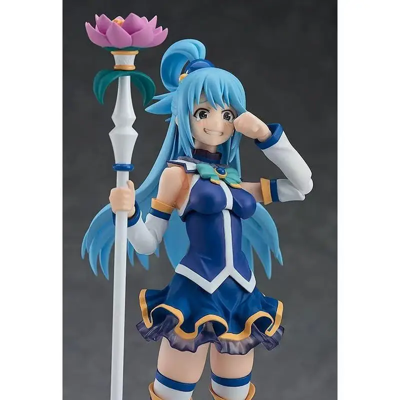 Figma 399 KonoSuba: ¡La Bendición de Dios en Este Mundo Maravilloso! Figura de acción Aqua de 15 cm, juguetes modelo