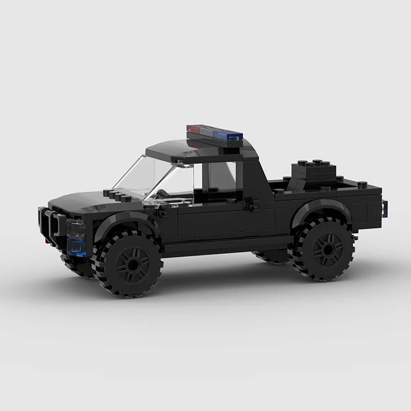 

MOC City Police Pickup Truck Sports Cars Building Blocks Bricks DIY Sets Gifts Toys For Boys & Girls & Adults 100PCS