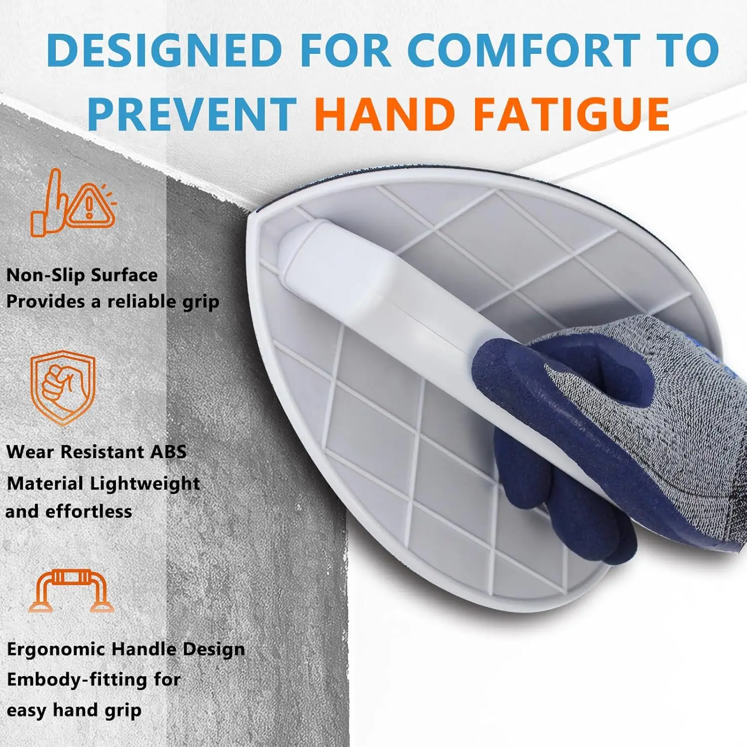 Multi-Functional Semi-Round Drywall Corner Sander, Ideal for Cleaning and Polishing Wall Corners Efficiently