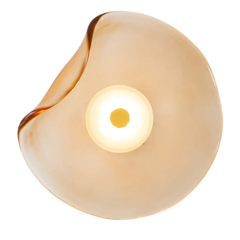 

AB66-Скандинавский постмодернистский фон для гостиной, украшение стены, круглый стеклянный настенный светильник для спальни, прикроватный светильник для отеля, крыльца