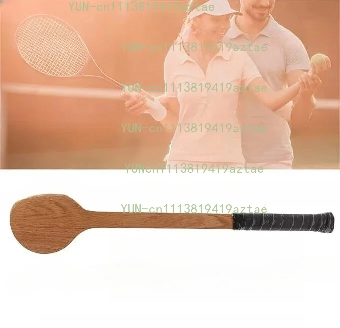 Wooden Tennis Spoon Trainer, Pointer Type Practice Aid, Professional Training Tool for Beginner