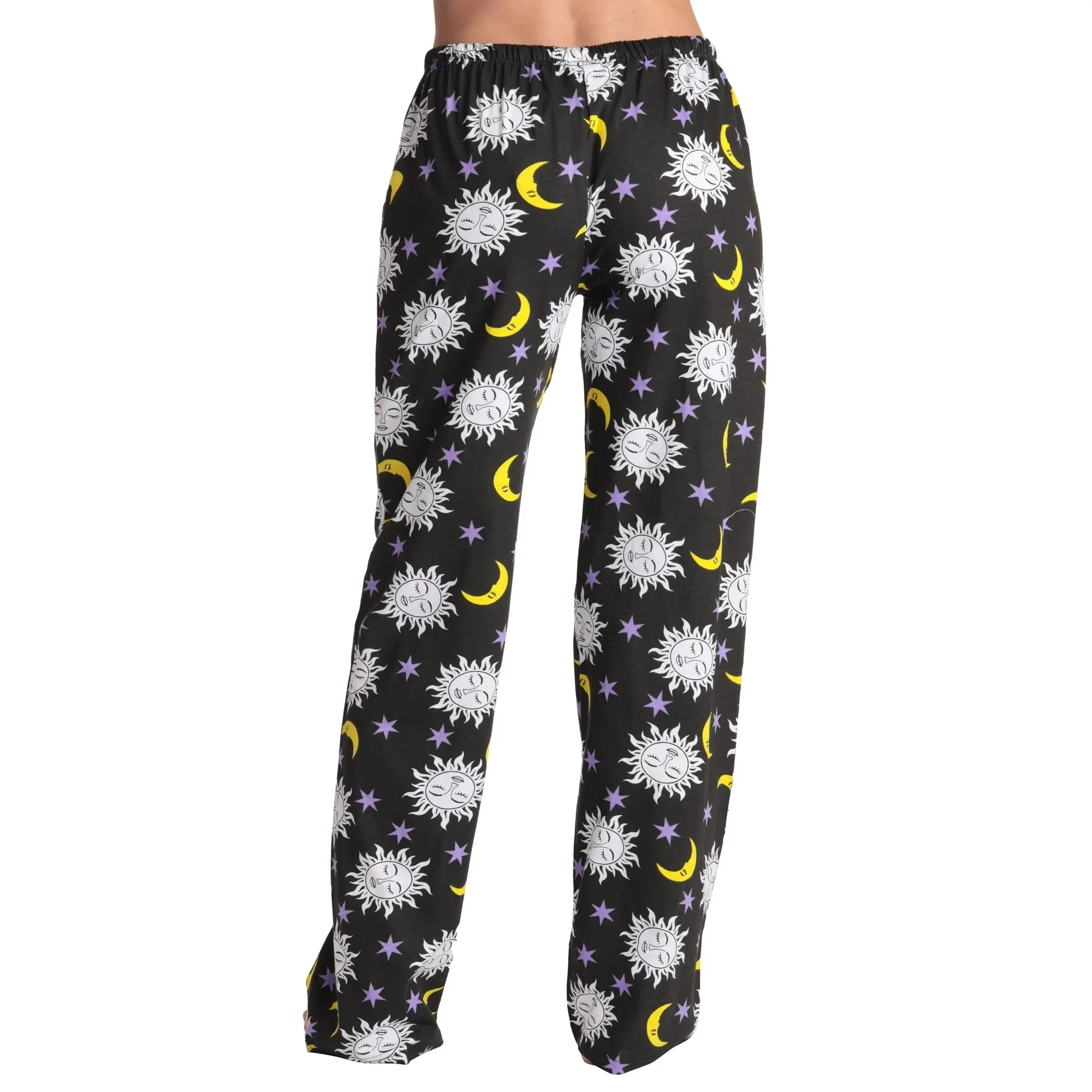 أسترو مون سكاي جميع أنحاء طباعة الكبار الاطفال بيجامة السراويل مطابقة الأسرة وتتسابق الصيف سريعة الجافة مريح خفيفة الوزن واسعة الساق السراويل