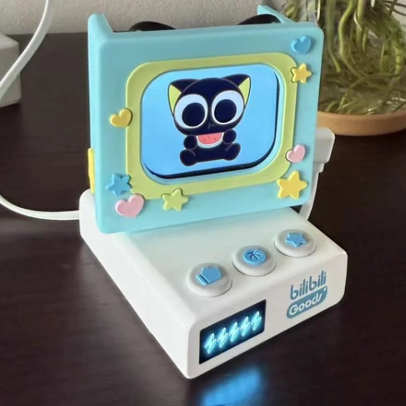 

Lcd Touch Screen Wireless Bluetooth Earphones Bilibili Goods Cubeface The Legend Of Luo Xiao Hei Anime Peripheral Toy Gifts