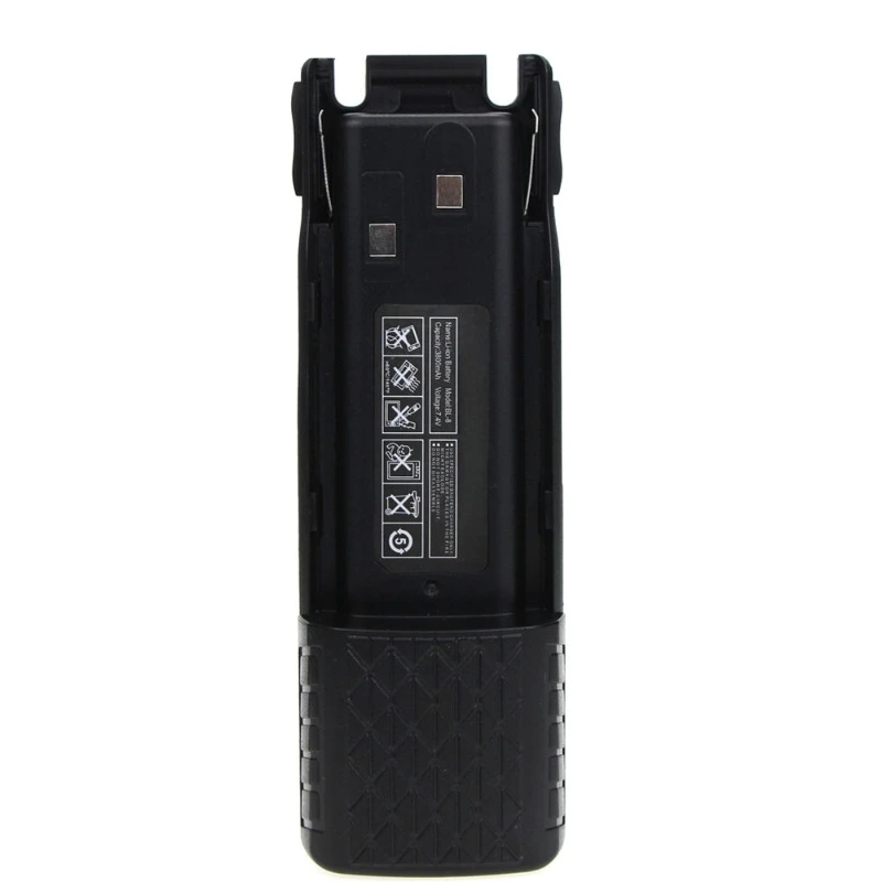 2pcs For Baofeng UV-82 UV-82L Two Way Radio Baofeng 7.4V BL-8 3800mAh Li-ion Battery