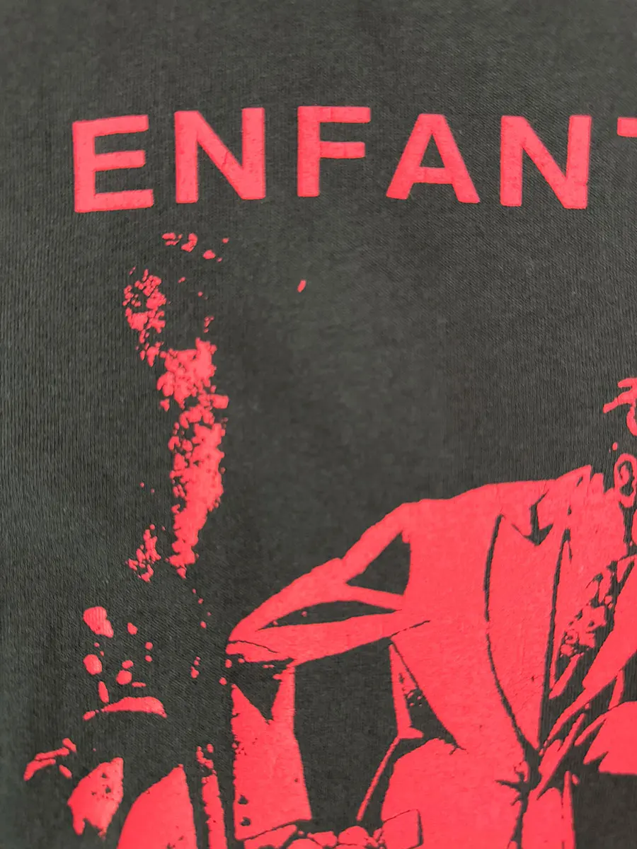 レトロなアメリカンハイストリート風Tシャツ、男女兼用、トレンディなコットン素材、通気性抜群、カジュアルな丸首、プリントデザイン、夏...