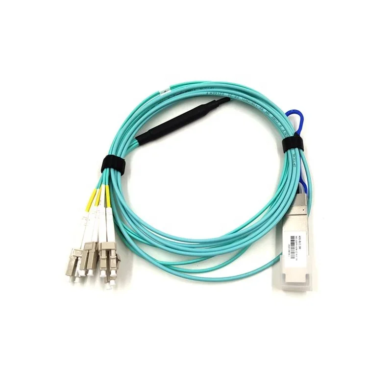 40G QSFP+ TO 8XLC Active Optical Cable 3M distance