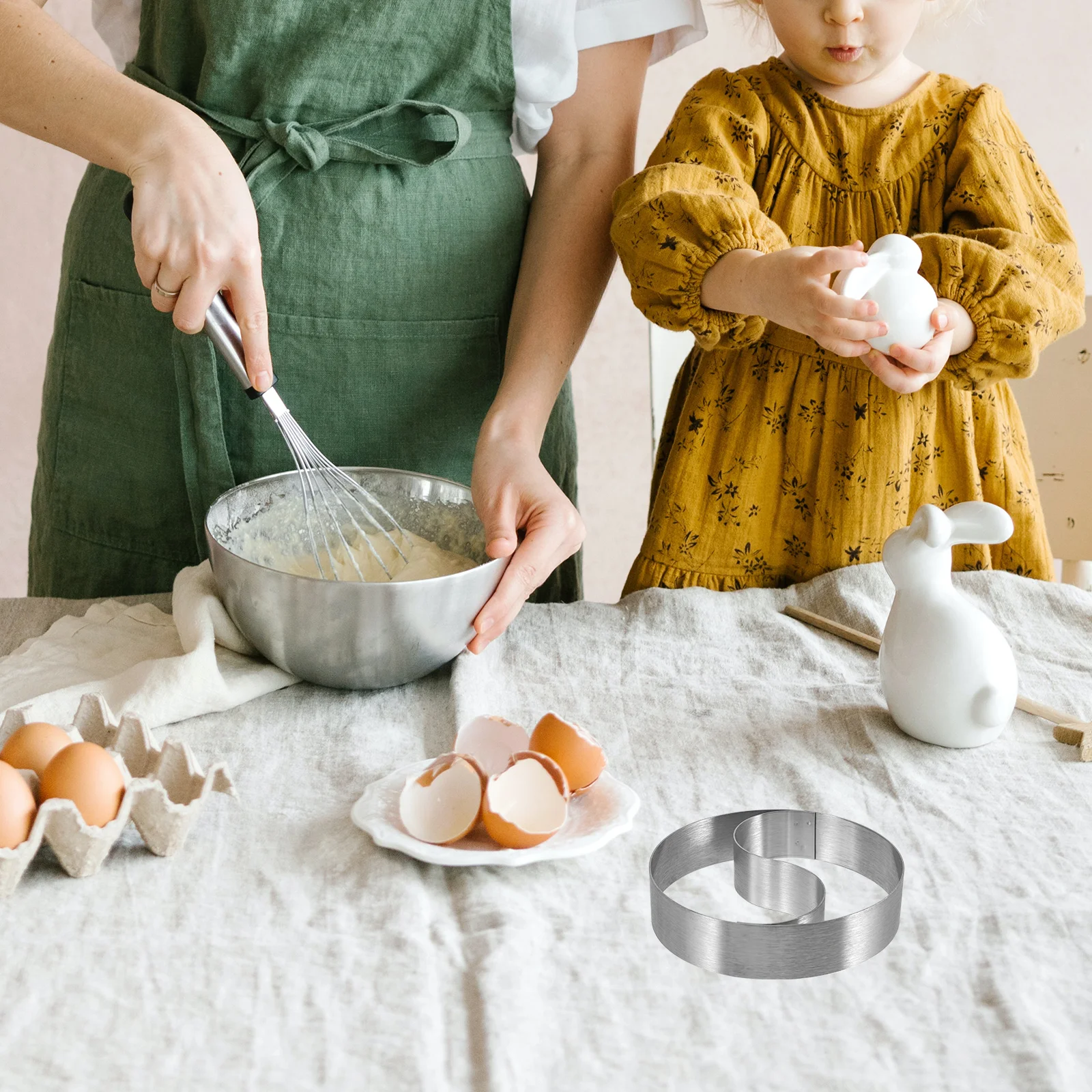 

Stainless Steel Rice Ball Mold Pastry Molds Shaper Baking Accessory Bakeware Cake Cooking Bakery