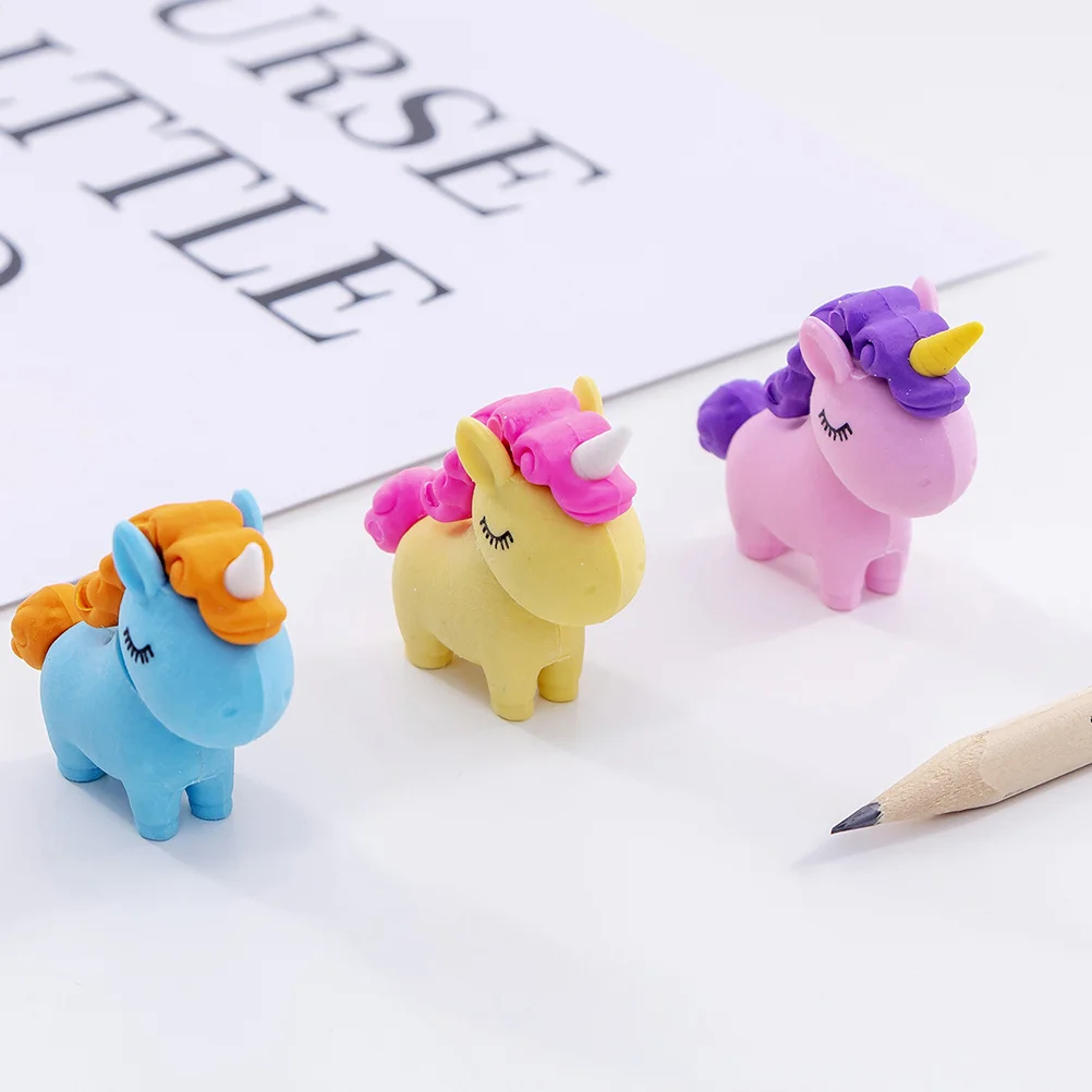 16 قطعة محايات كرتونية رائعة تصميم رائع على شكل هدية للطلاب محايات كرتونية للطلاب أدوات مكتبية #2