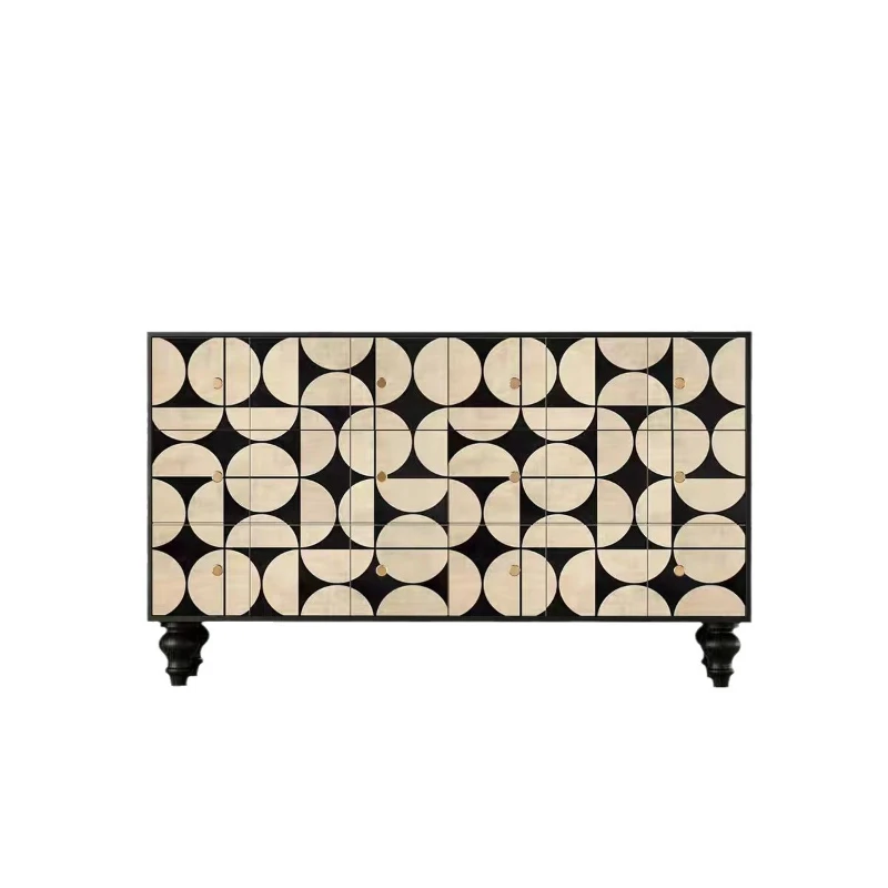 

B & B hotel multi-functional dining side cabinet entrance aisle decorative cabinet