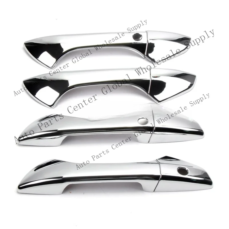L+ CHROME DOOR HANDLE COVER TRIM FOR HONDA ACCORD WITH SMART KEYHOLE 2008-2012