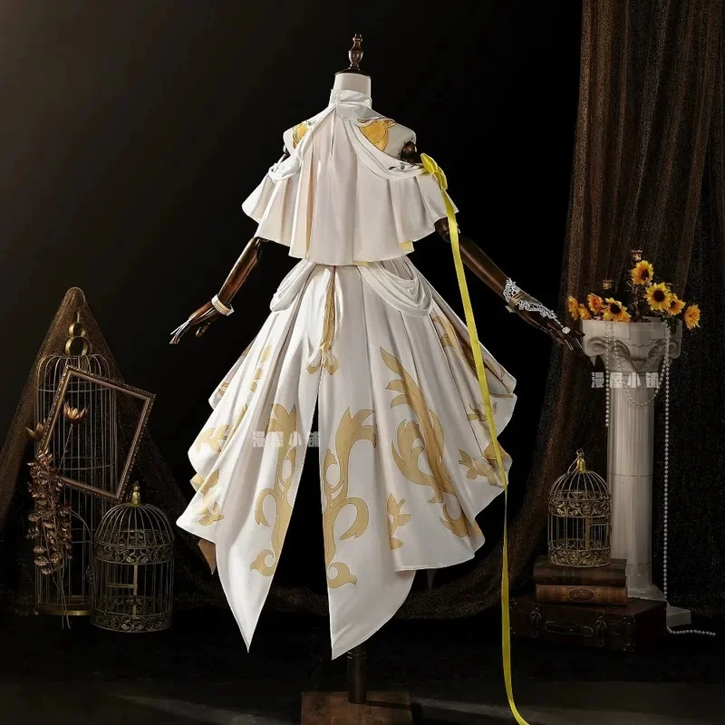 U5GG Honkai: Star Rail Aglaea Petit Series, Conjunto Completo de Cosplay, Vestido Exquisito, Peluca y Accesorios, Disfraz para Mujeres Adultas, Halloween, Comic Con