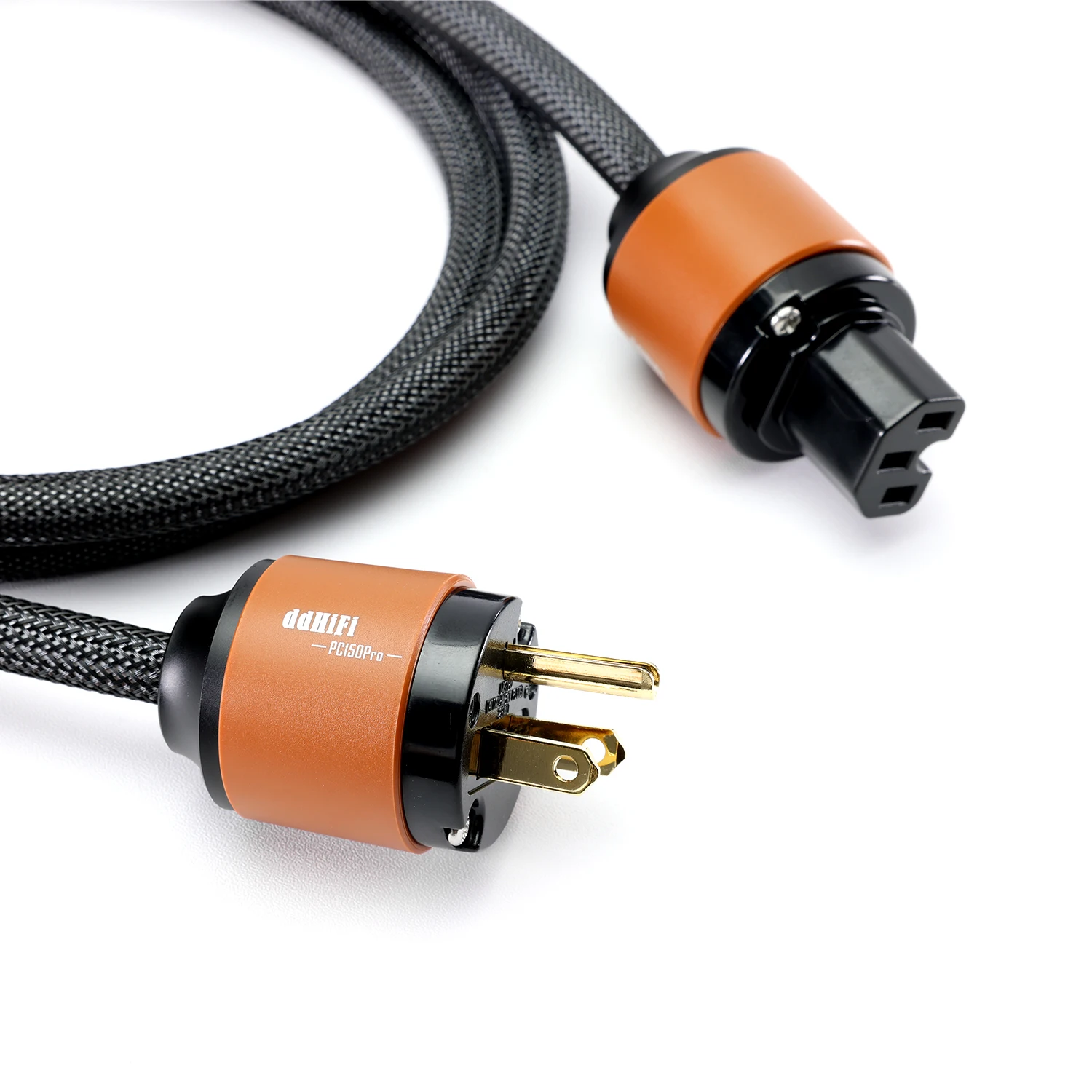 Kit fai da te cavo di alimentazione audiofili DD ddHiFi PC150Pro (colorazione profonda, sintonizzazione del suono intenso, opzioni standard GB/US/EU)