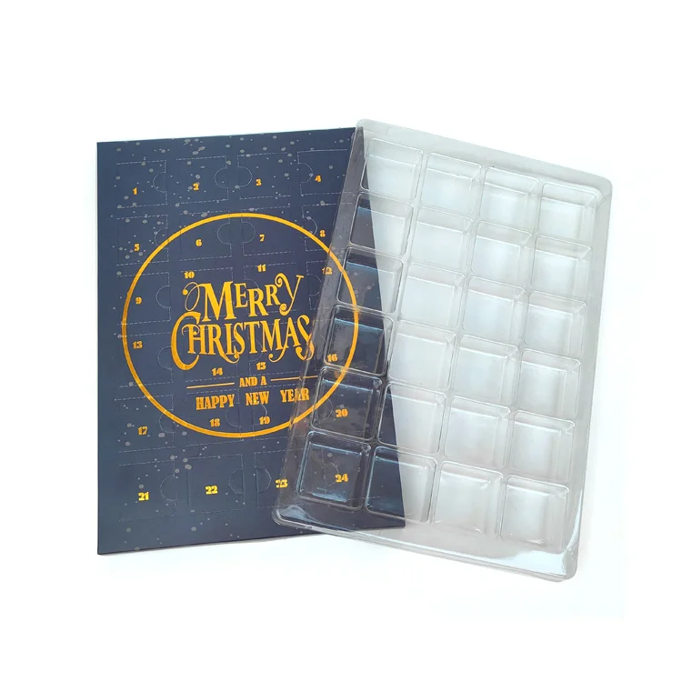 Customized query24 Empty Ready to Ship Advent Calendar Box for Gift Packaging