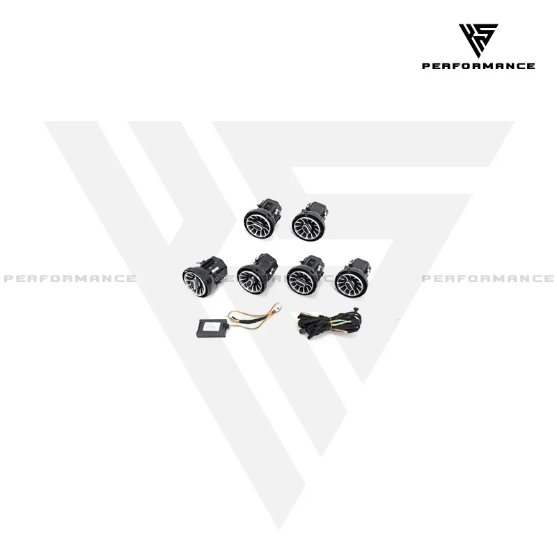 AC LED Light 4 Pcs Front Side 2 Pcs Rear Side 64 colors For Mercedes Benz G-Class W464 G63 G500 2019-2024 Atmosphere Lamp