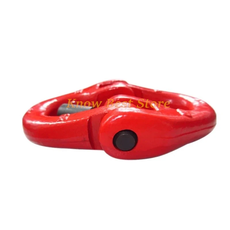 Small Size Load Weight 1.12T, 2T,3.15T,5.3T Butterfly Shaped Crane Lifting Clamp, Double Ring Chain Connection Hoisting Buckle