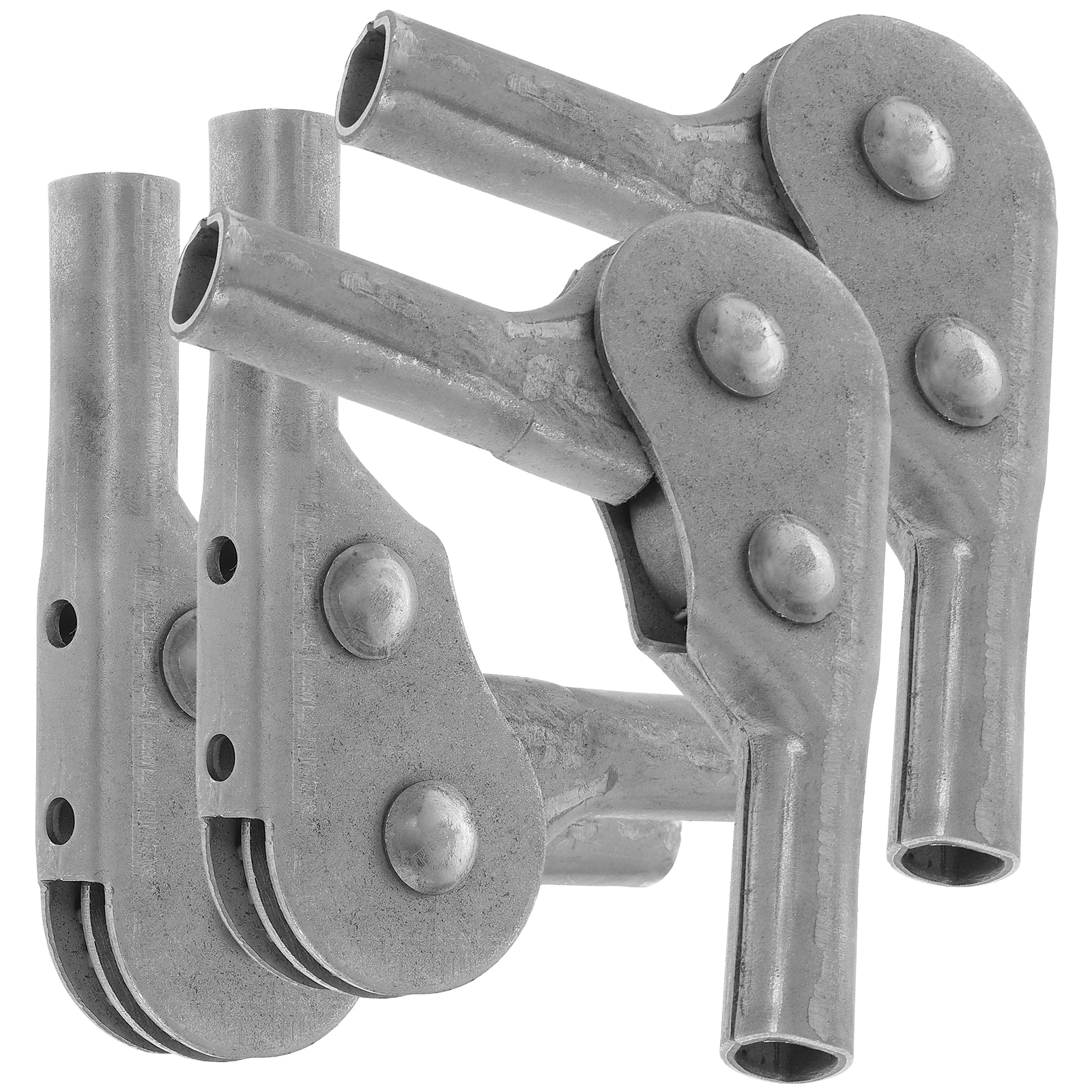 

4pcs Foldable Hardware Adjustable Locking Furniture Ratchet Hinges Heavy Duty Supporting Sofa Angle Adjuster Mounted Hinge