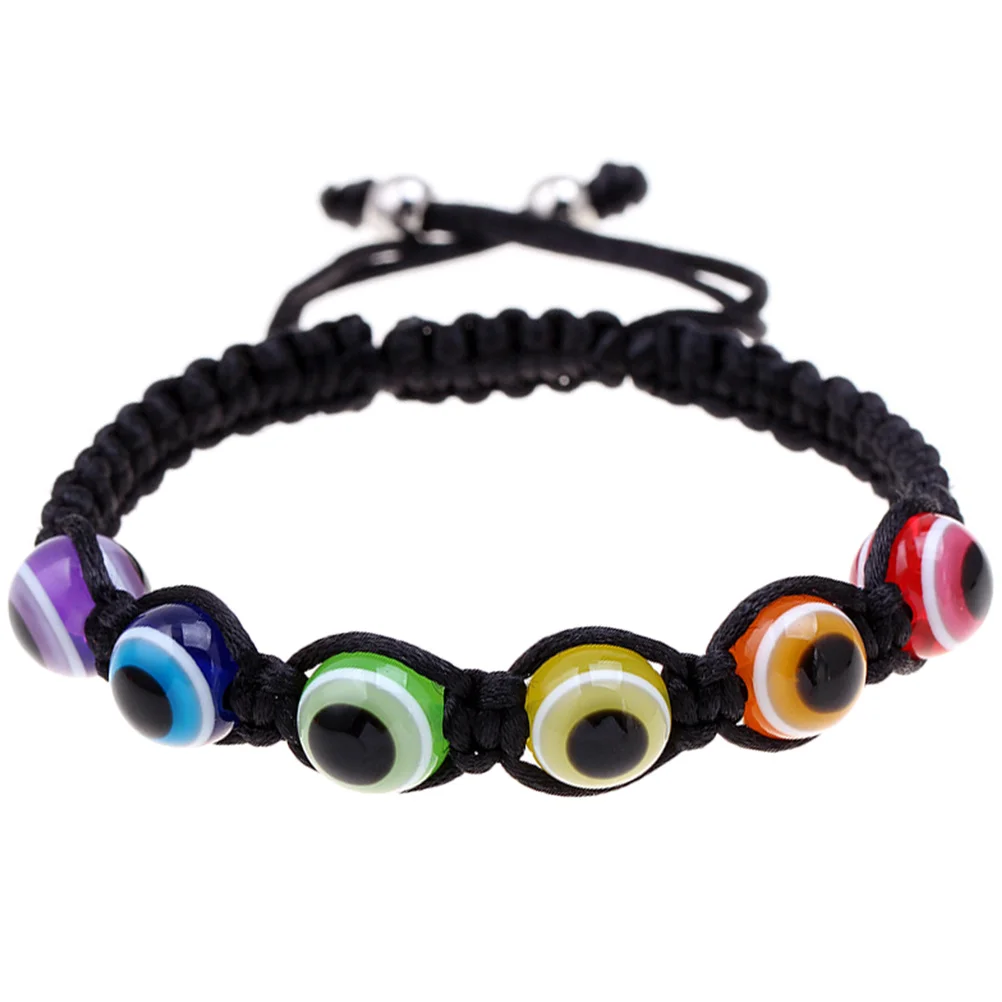 2 Pcs to Weave Miss Birthstone Bracelet Transparent Resin Beaded Bracelets Jewelry