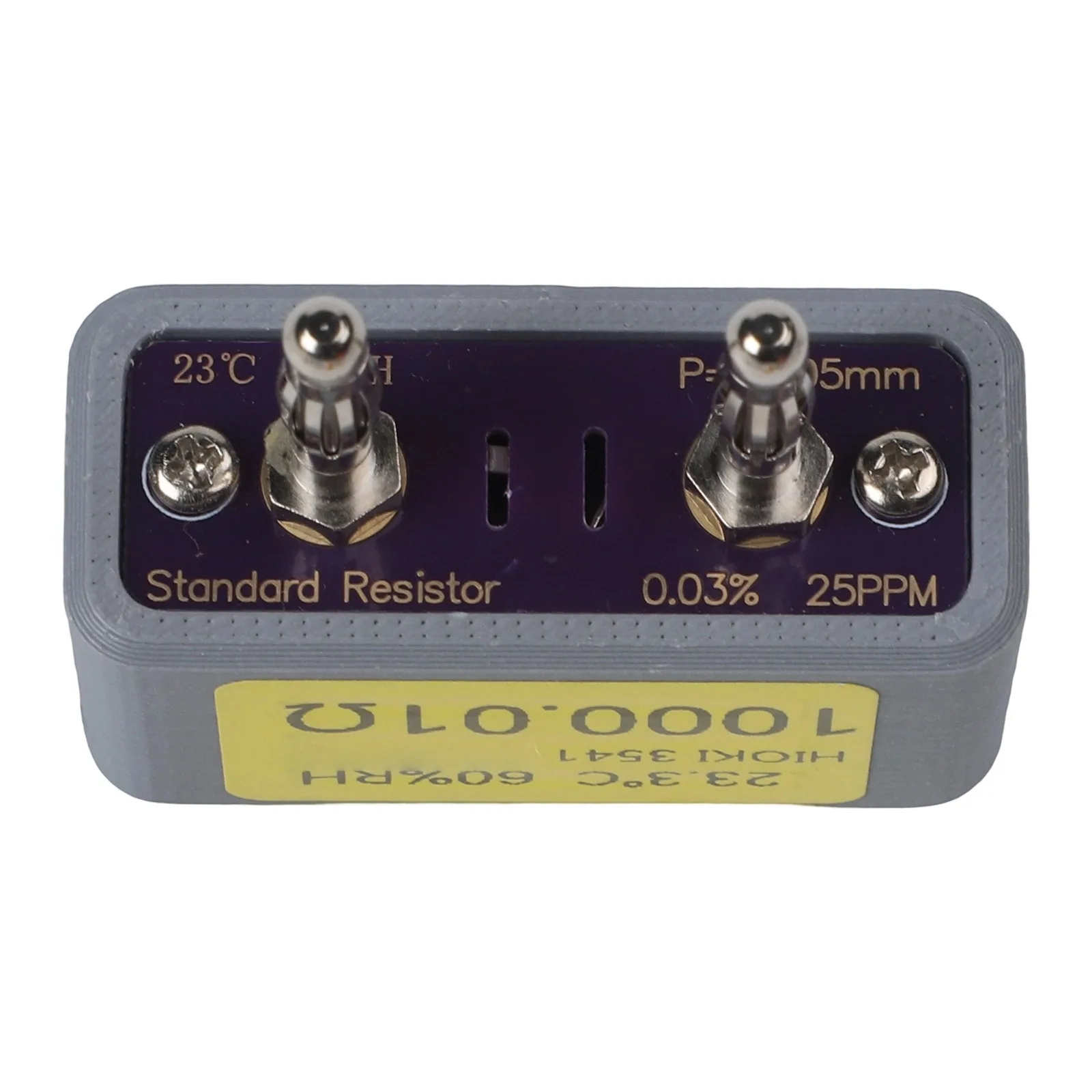 Calibration As Shown In The Figure Multimeter Resistor 0.1 Accuracy Good Accuracy 4mm Banana Head 1.4mQ Resistance