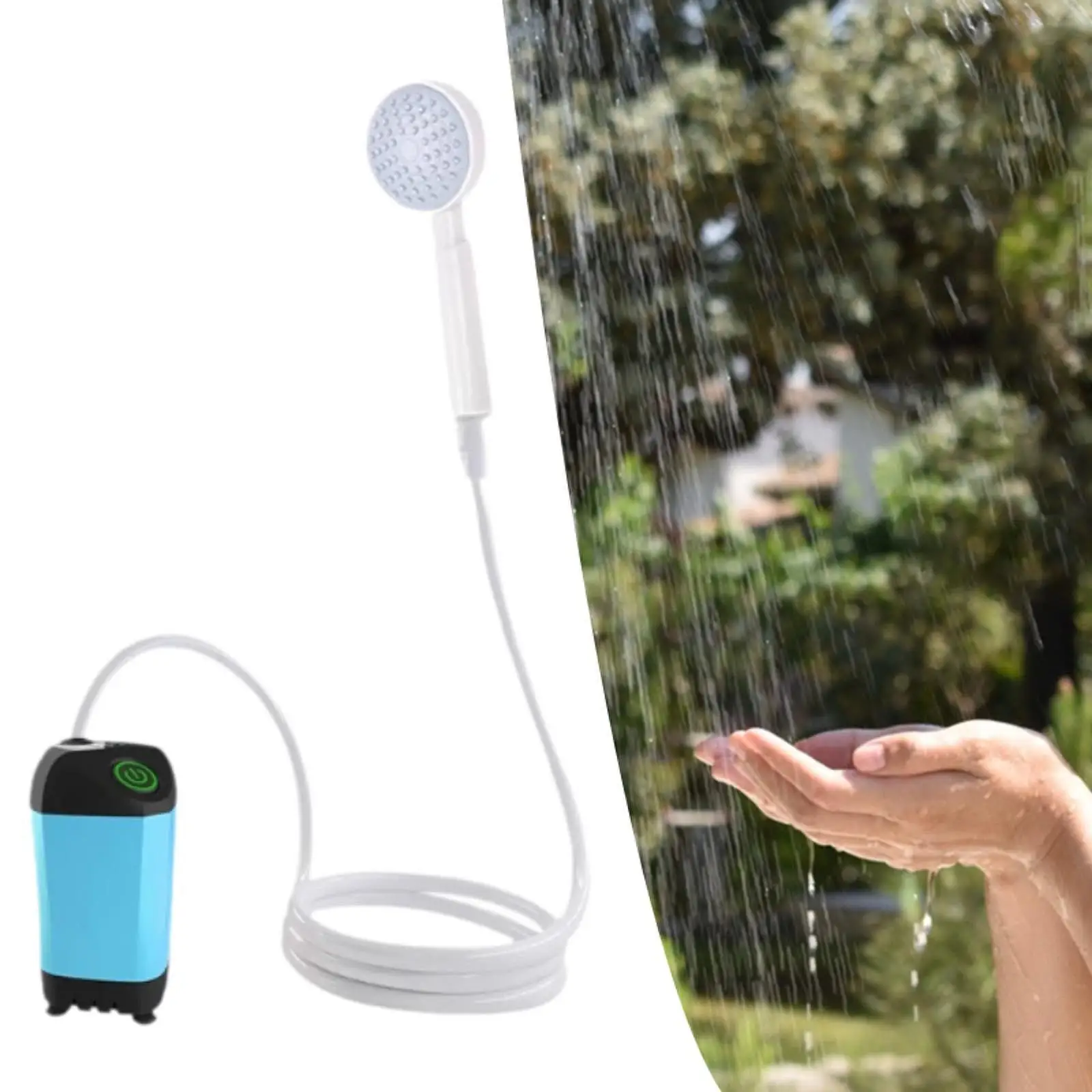 Portable Shower Outdoor Shower Compact Handheld Convenient Multipurpose for