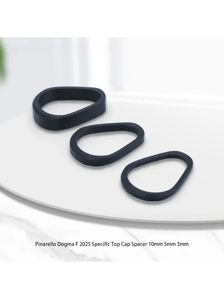 AliExpress NONE Carbon Top Cap Spacer for Pinarello Dogma F 2025, Oval Steerer Tube Extender for Integrated Handlebar, No-Cut Steerer Extender