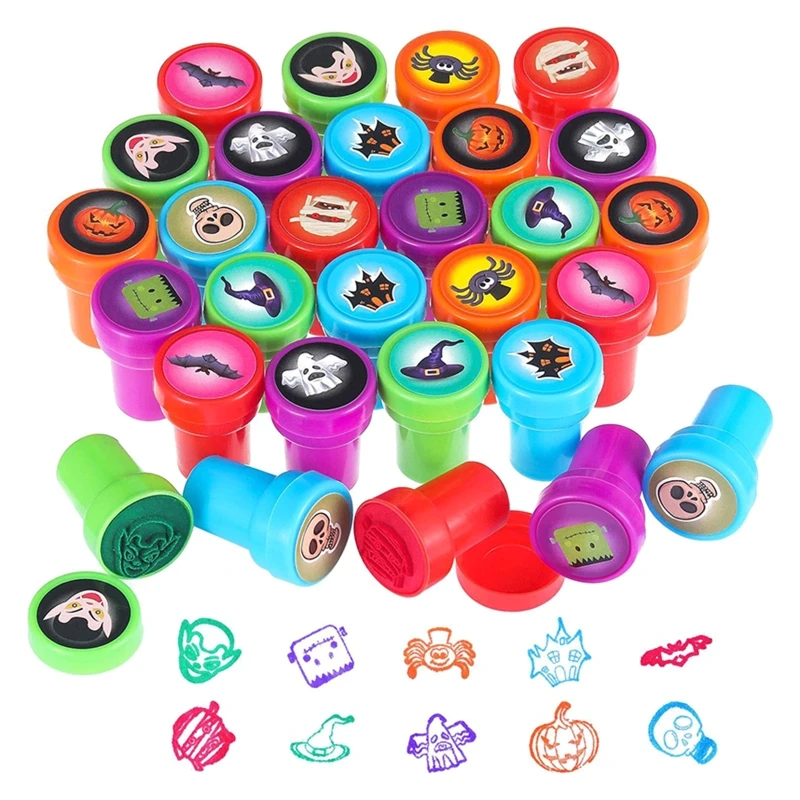 10pcs Kids Seal Teaching Stamp Stamping Tools for Children Teachers Community Popular DIY Scrapbooking Supply 2022 New