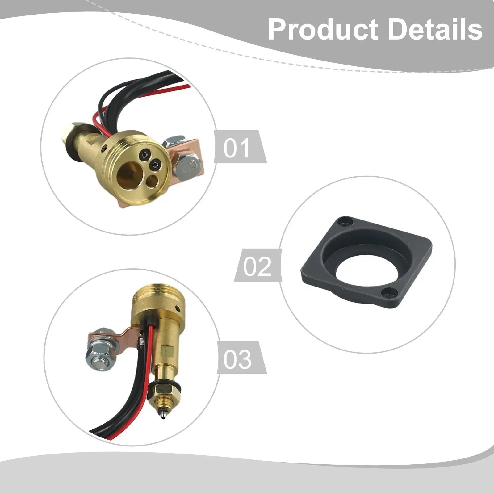 Euro Central Connector Adapter MIG Welding Torch Conversion Panel Socket Kit
