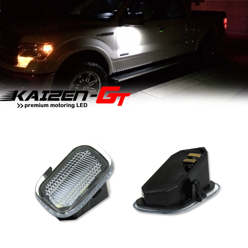 

Автомобильные передние зеркала под боковым видом, светодиодные фонари для Ford F-Series F150 2015-2022 и F-250 F-350 F-450 Super Duty 2017-2022 12 В