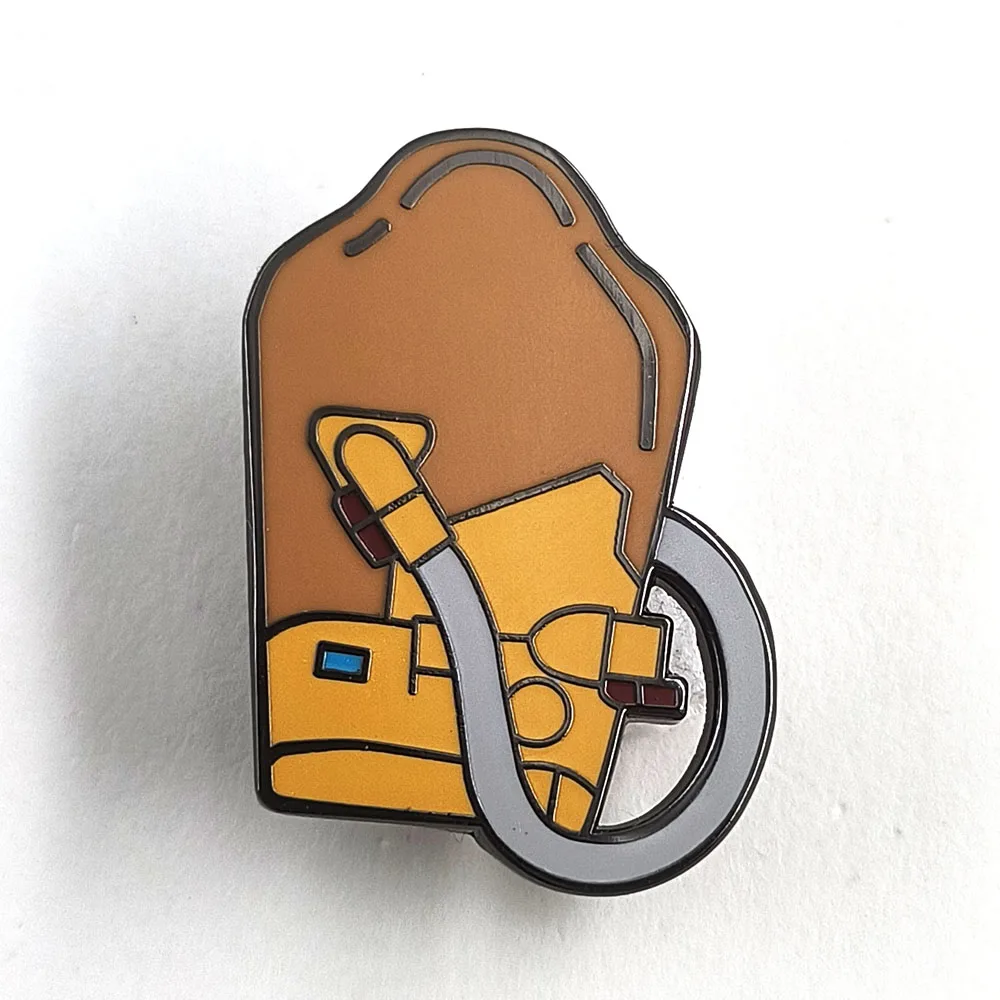 Death Stranding BB Cabin Brooch Classic Game Peripheral Life Cabin Enamel Pin Fashion Game Enthusiasts Clothing Accessories Gift