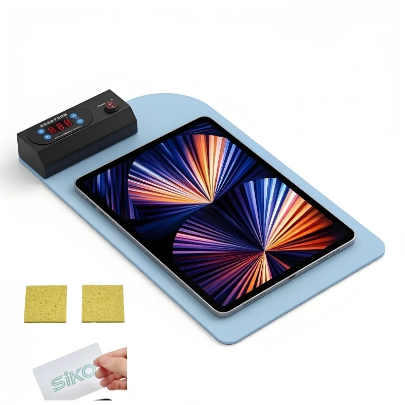 ZJ-1803 Screen Separator Machine Built-in Digital Thermostat Heating Pad for iPhone Pad Repair Touch Screen Laminating Tools
