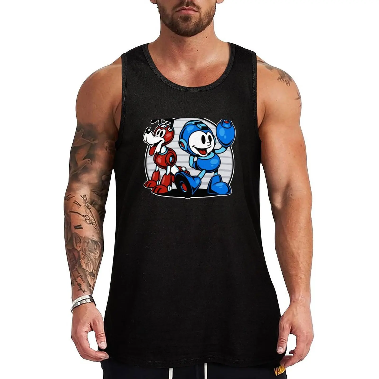 Mega Pals Tank Top Simple Basic Tank Top Regular Fit Sleeveless Shirt