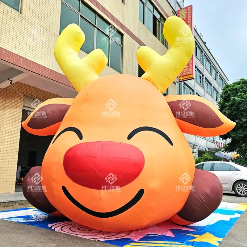 Christmas Decoration Inflatable Elk,Winter Elk Model,Festival Celebration Event Decoration