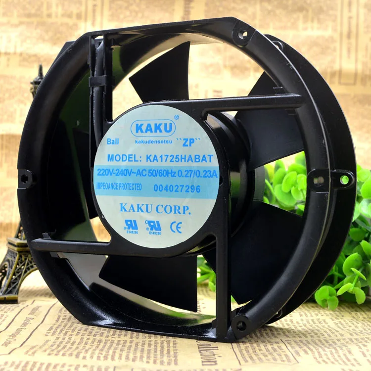 New Cooling Fan For KAKU KA1725HA2SAT AC220~240V 0.27/0.23A Axial Processor Cooler