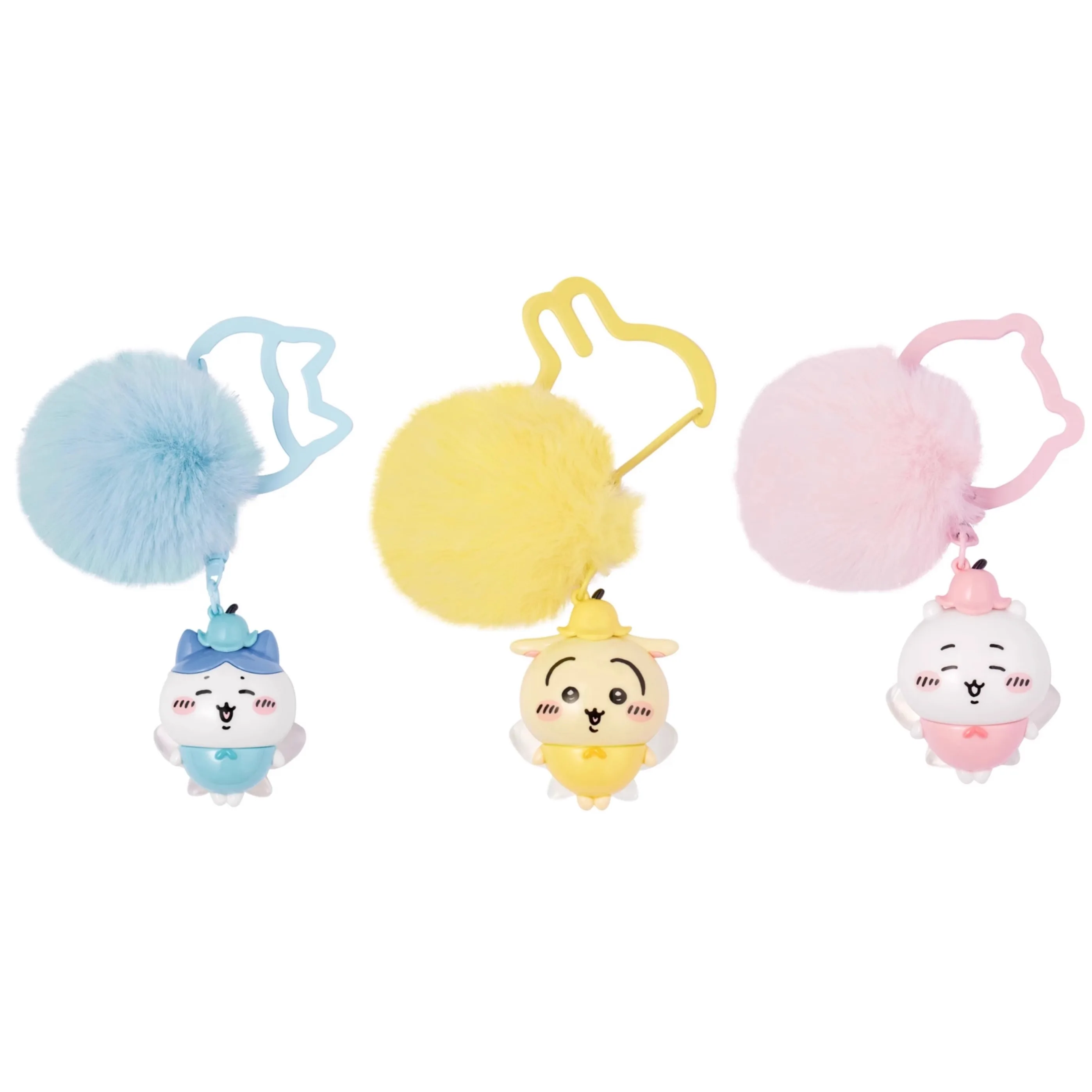 

Chiikawa Kawaii Elf shape Keychain with Glowing LED Light - Cute Anime Collectible Toy, Portable Bag Charm, Assorted Colors