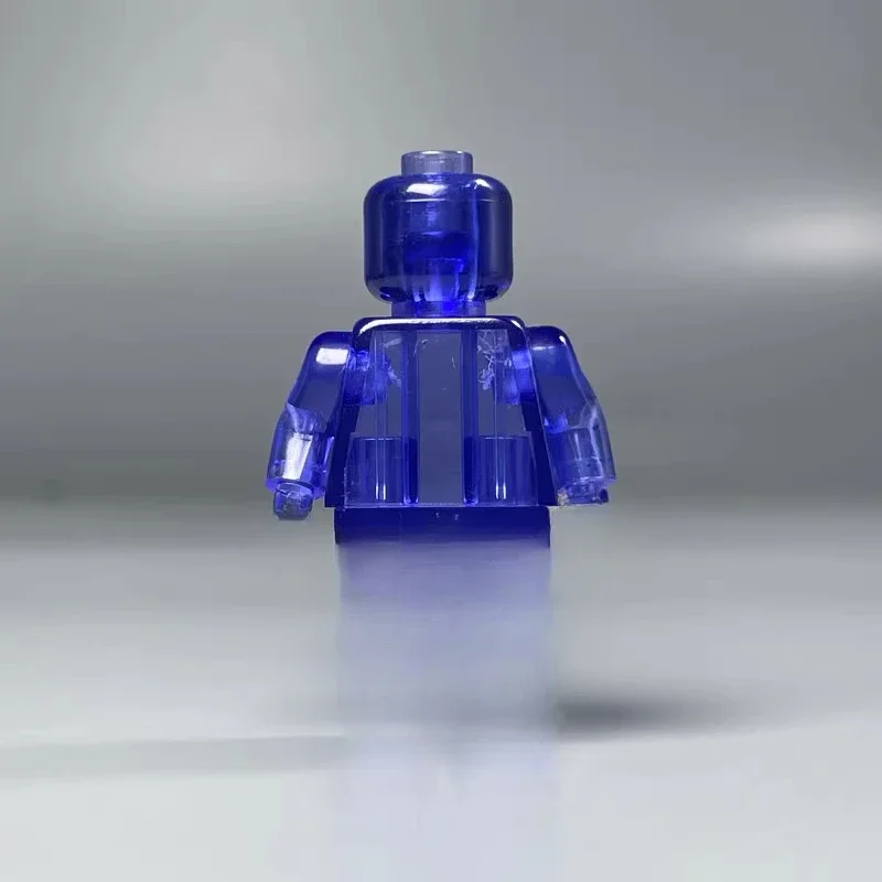 MOC Building Blocks Man Transparent Vegetable Luminous Children Educational Toys Boys Holiday Gift Collection Ornaments Hobby
