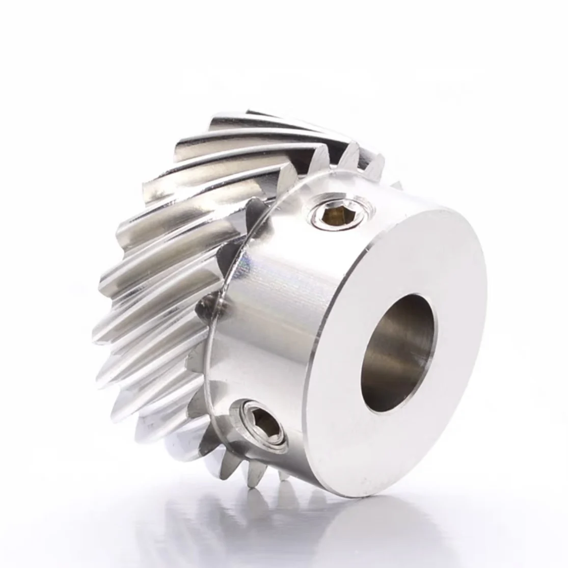 1.5M 13/15/20 Teeth 304 Stainless Steel Helical Gear 45 Degree Staggered Shaft Helical Gear