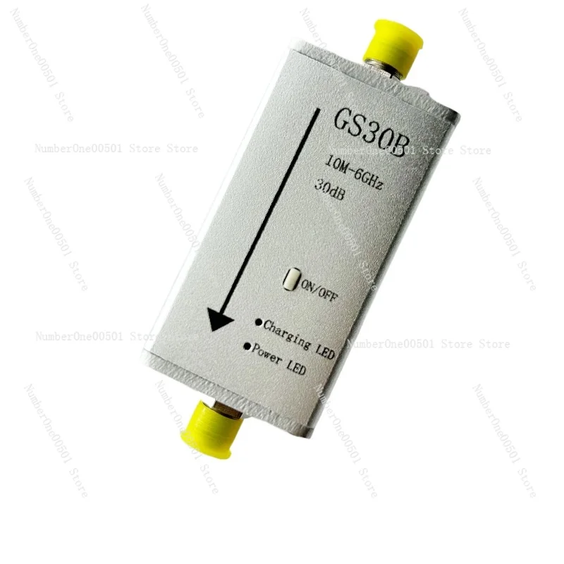 

RF Power Amplifier Module 10kHz to 6GHz 30dB Gain Broadband Signal Amplifier Board