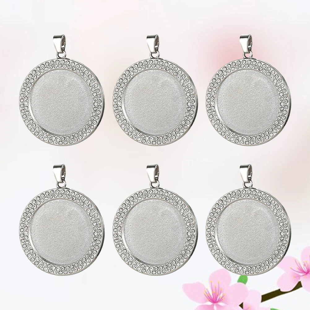 

10pcs Alloy Jewelry Pendant Bezel DIY Charms Making Necklace Bracelet Earrings Accessories Craft Project Decorative