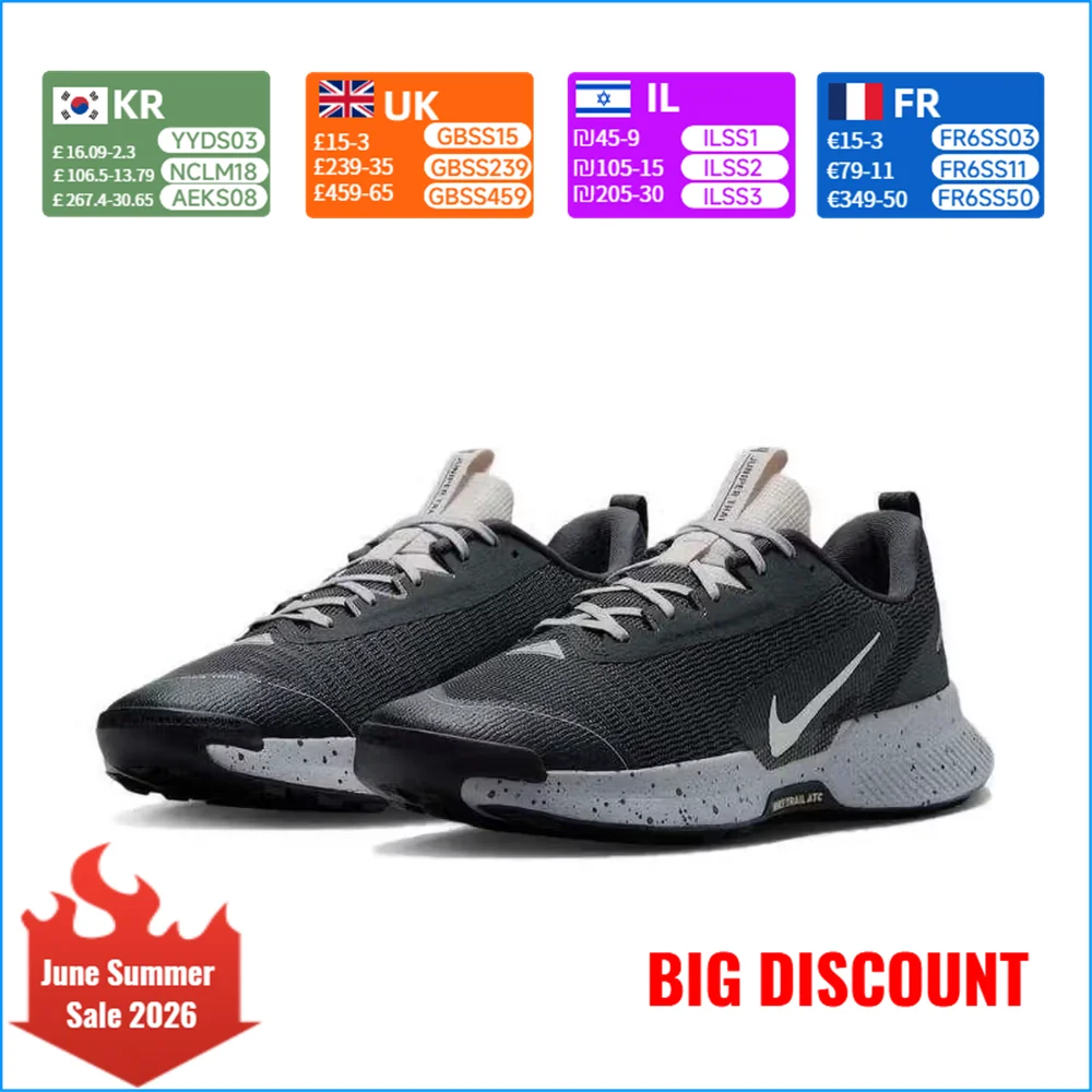 Nike Juniper Trail 3 Men's Shoes Comfortable, Durable, Slip-Resistant, Cushioned Low-Top Casual Running Shoes FQ0904-003